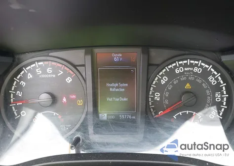 2018 Toyota Tacoma Sr z USA, uszkodzony, nr VIN 5TFRX5GN1JX127107